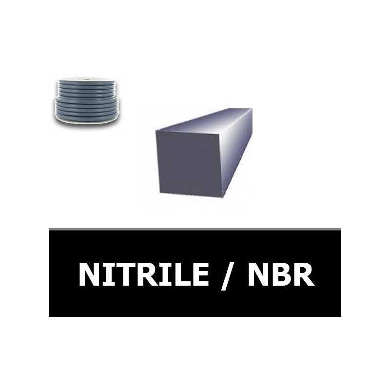 CARRE 5.50 mm NBR/NITRILE 80