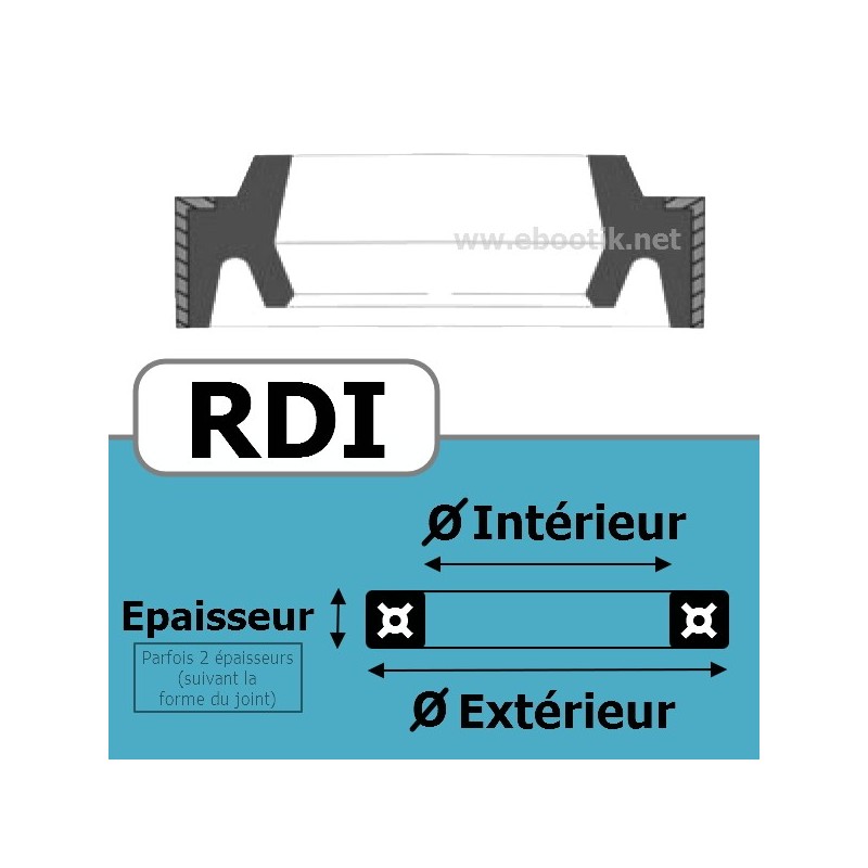 JOINT RACLEUR 15X25X5/7 RDI 490