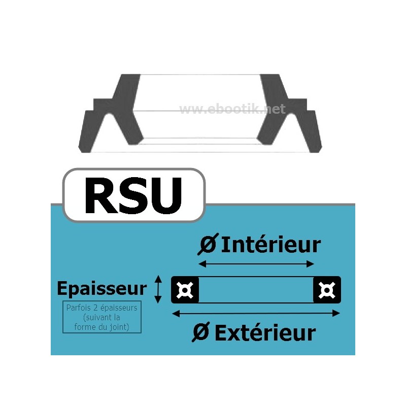 JOINT RACLEUR 20X28X4/6/8 RSU 490 JOINT RACLEUR 20X28X4/6/8 RSU 490