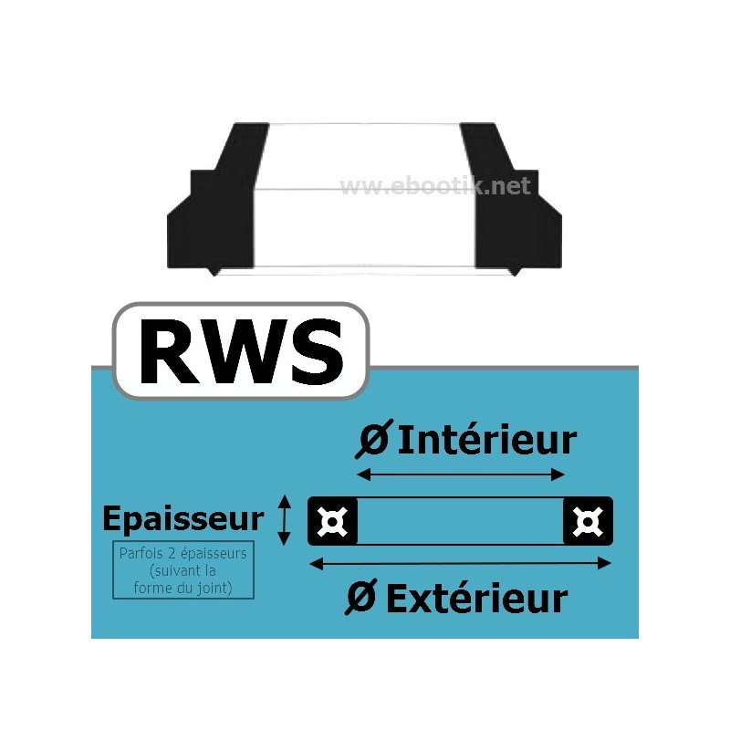 JOINT RACLEUR 31.75X44.45X5.28/8.89 RWS 490 