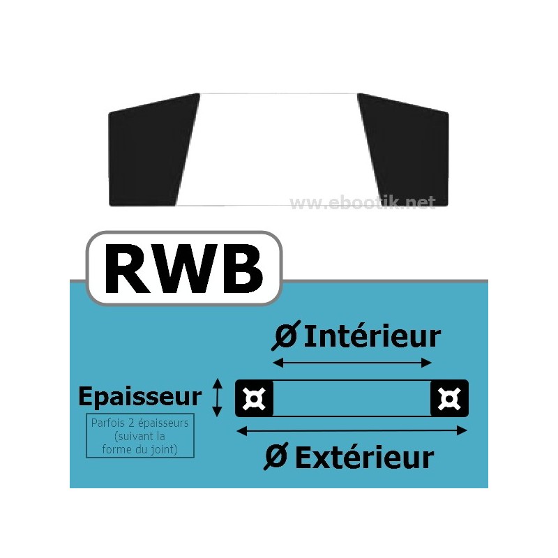 JOINT RACLEUR 38.10X44.96X4.57 RWB 490 JOINT RACLEUR 38.10X44.96X4.57 RWB 490