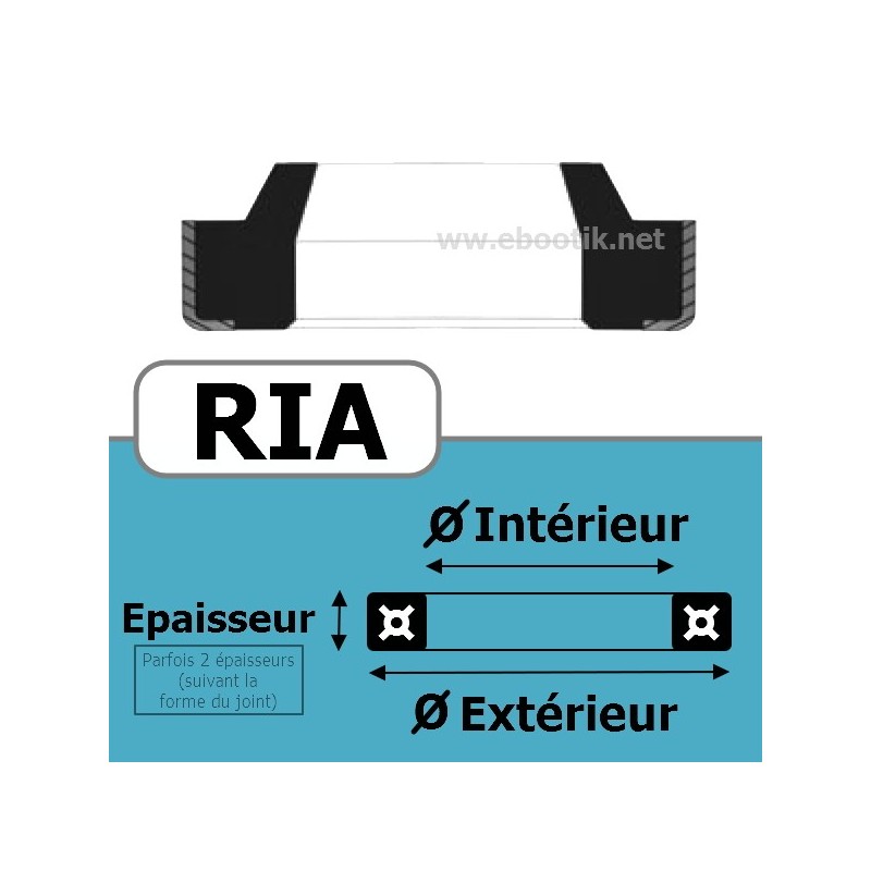 JOINT RACLEUR 45X60X7/10 RIA 690 FPM JOINT RACLEUR 45X60X7/10 RIA 690 FPM