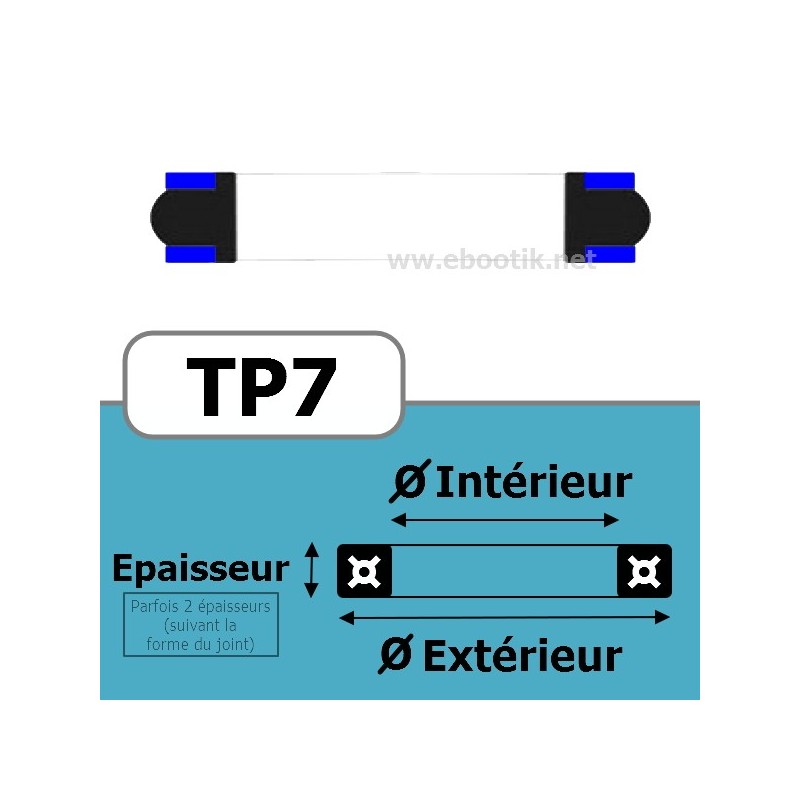 38.10x31.75x4.76 TP7 NBR 90 Sh 38.10x31.75x4.76 TP7 NBR 90 Sh