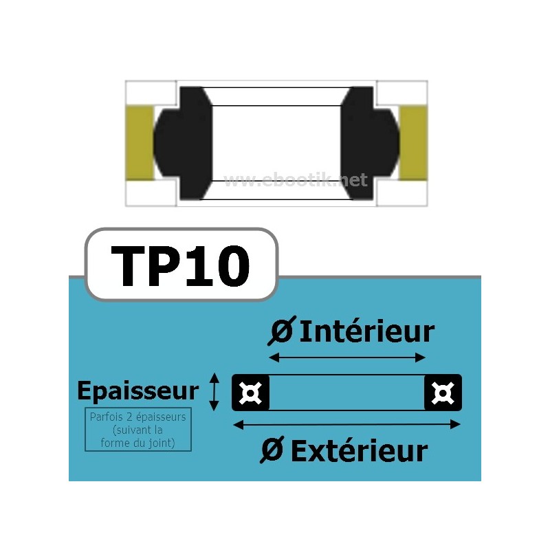 50x38x9/10 TP10 BRN