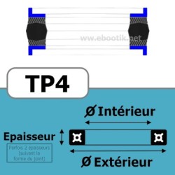 107.95x88.90x30.15x6.35 TP4 NBR