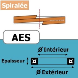 BAGUE 658.88x5.33 AES PTFE