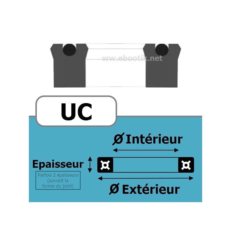 126X134X6.4 UC593