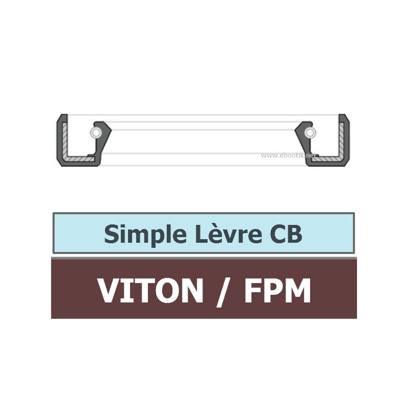8X22X8 CB FPM/VITON