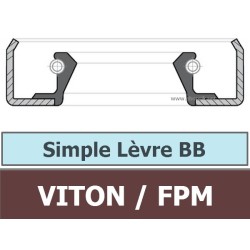 12.70X22.22X6.35 BB FPM/VITON