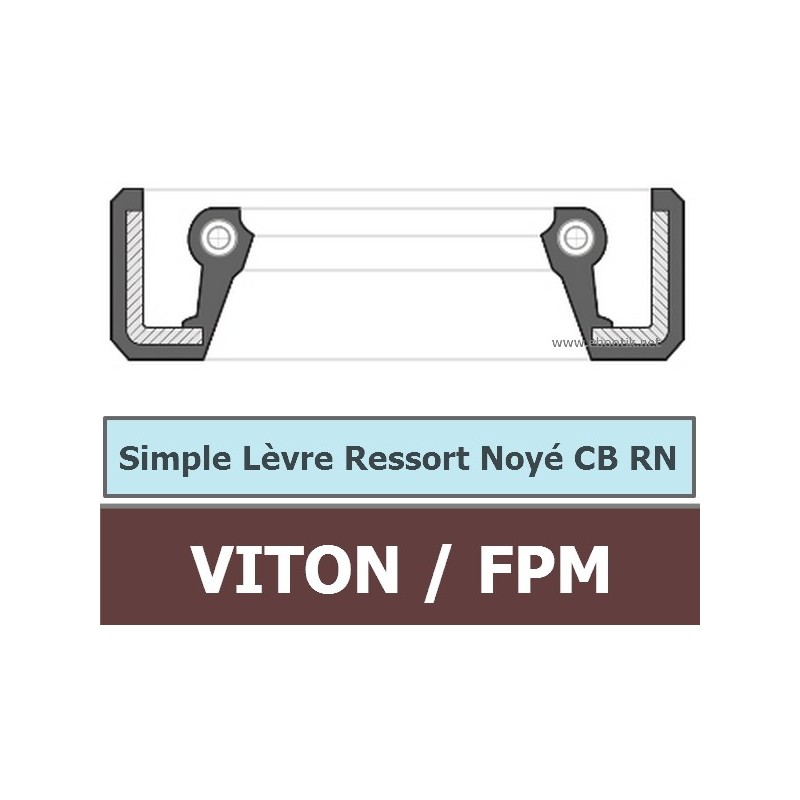 39X54X10 CB RN FPM/VITON 39X54X10 CB RN FPM/VITON
