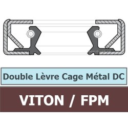 60X90X13 DC FPM/VITON