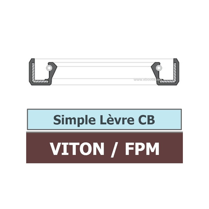 70X100X13 CB FPM/VITON