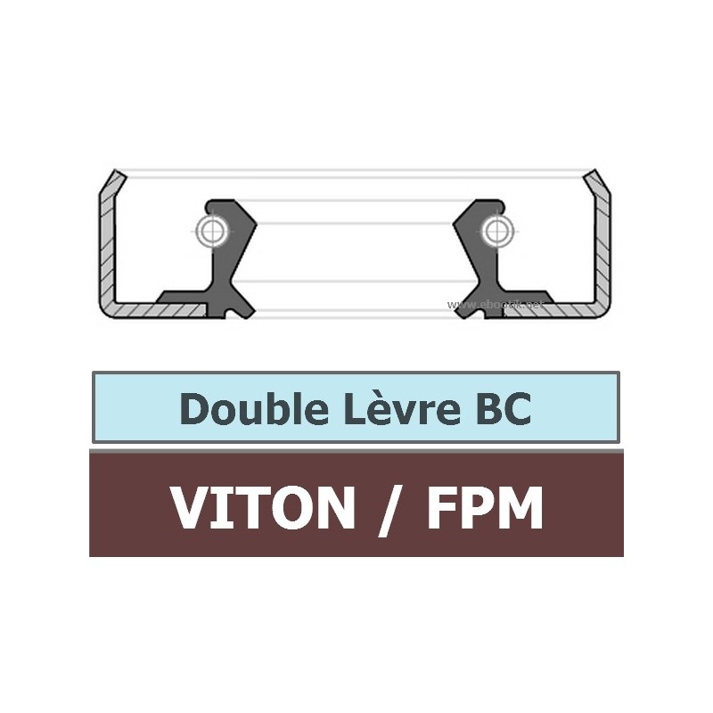 101.60X127X12.70 BC FPM/VITON